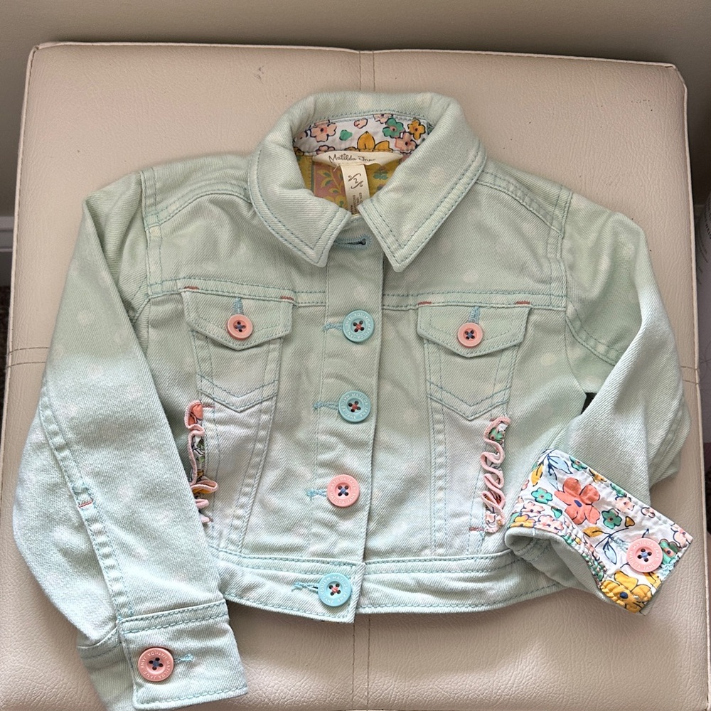 Matilda Jane Jean Jacket Size 2